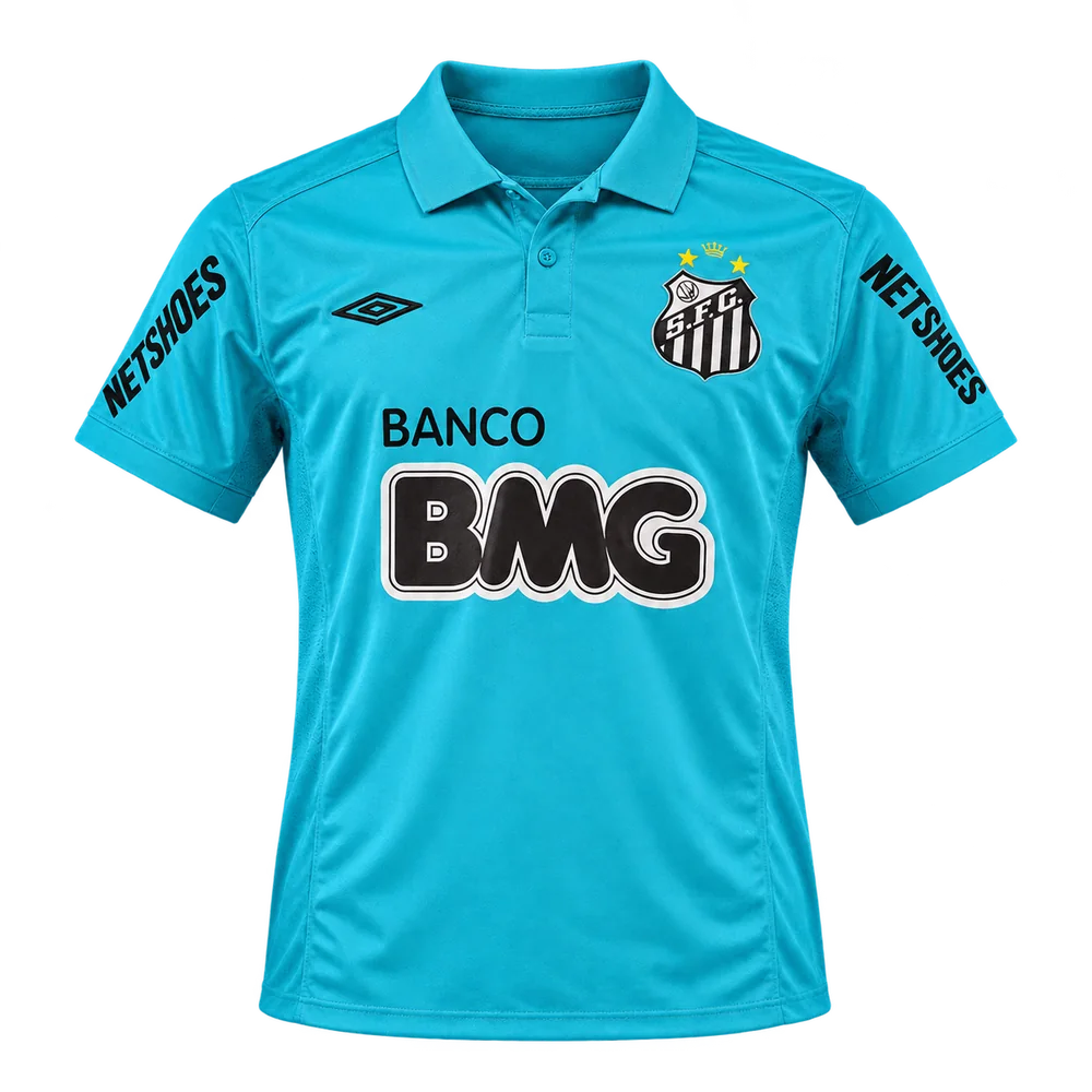 Camisa Santos Retrô Azul