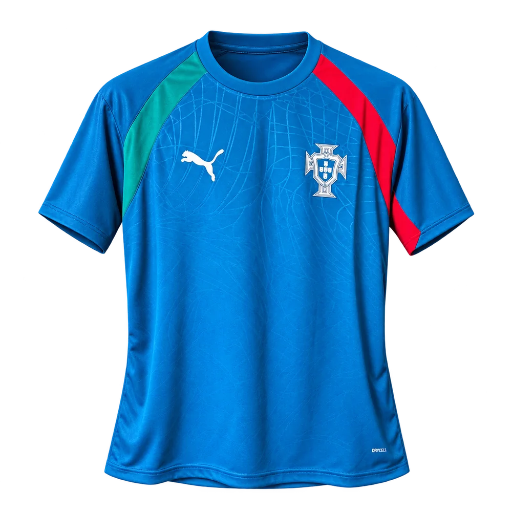 Camisa Portugal Azul