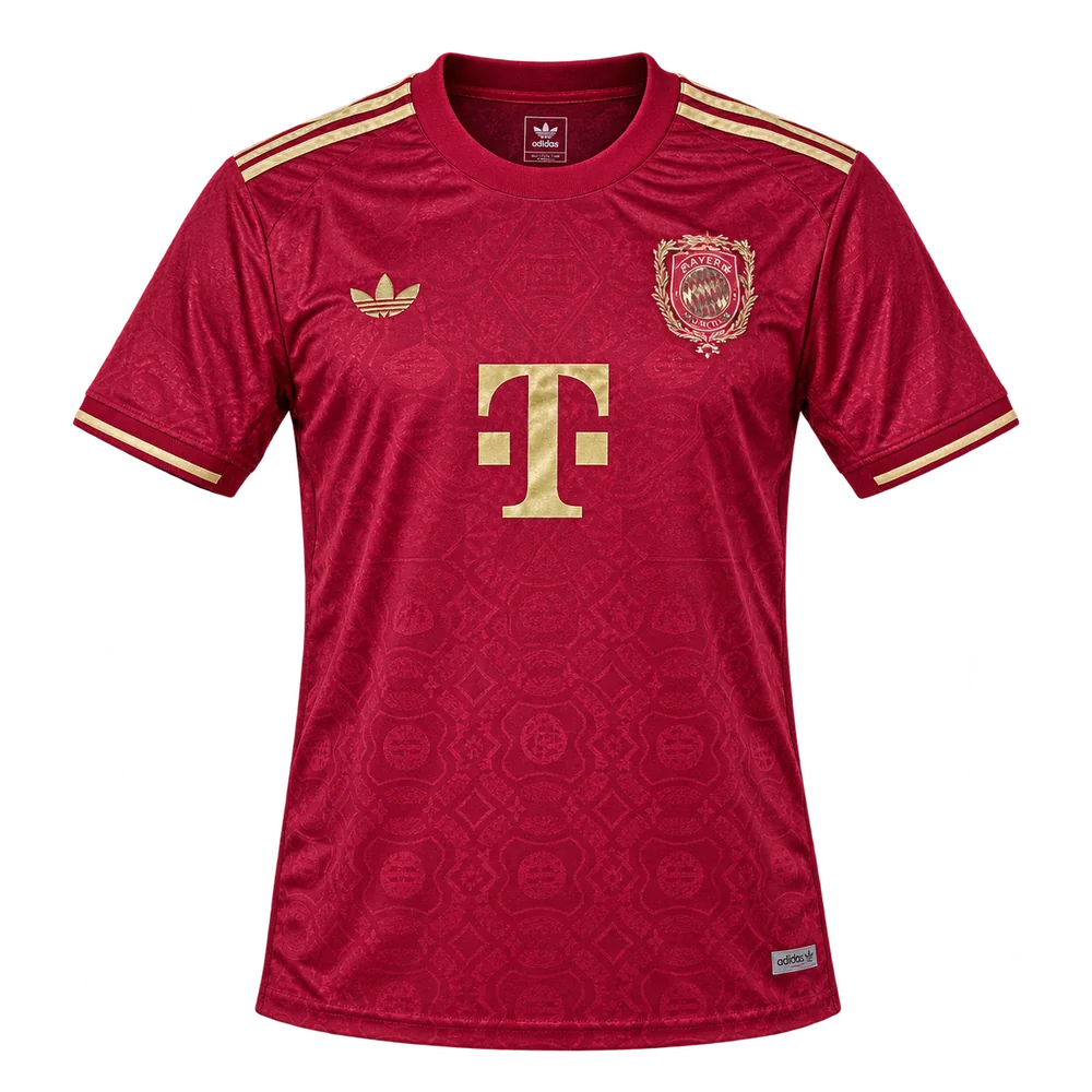 Camisa Bayern de Munique Vinho