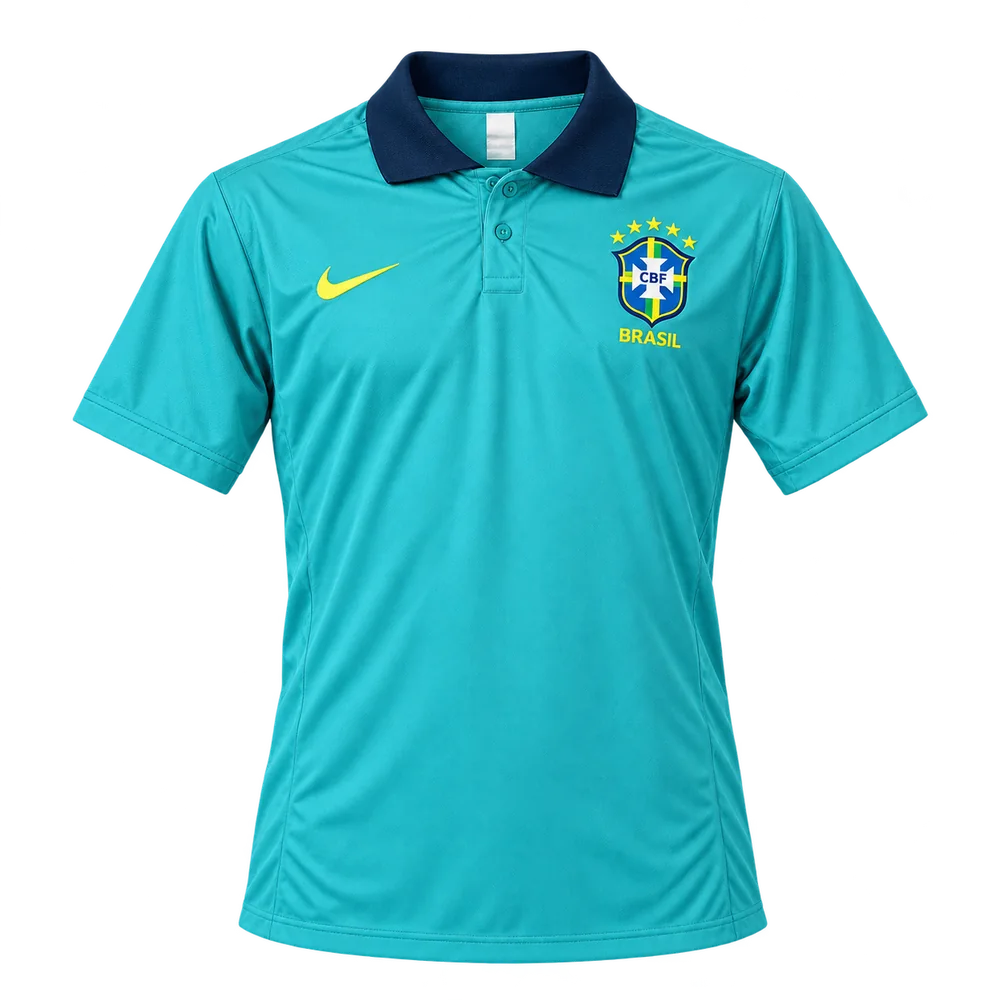 Camisa Brasil Verde-Água