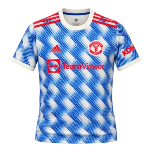 Camisa Manchester United Azul e Branca