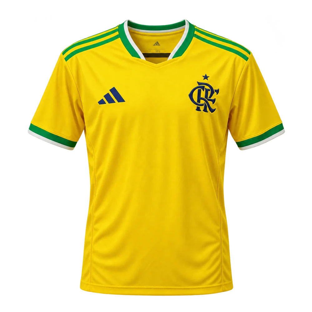 Camisa Flamengo Amarela